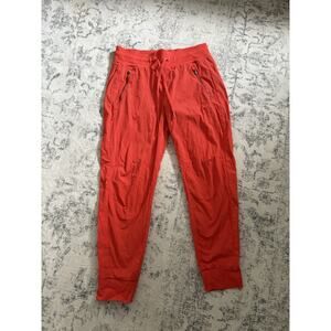 Athleta Red Track Pants